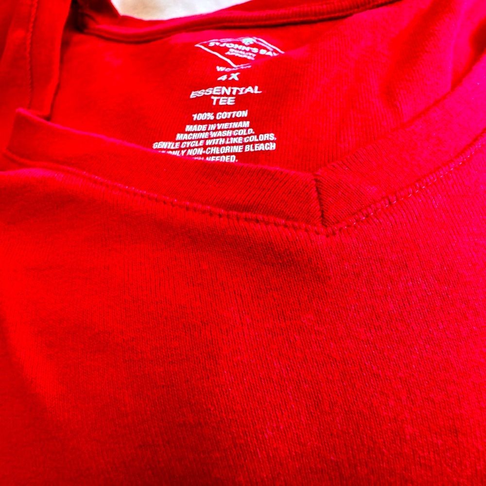 Saint John’s bay tees 4x 3 mid length sleeves 2 long sleeves